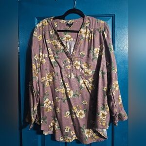 TORRID Sz1 Softest Flannel Pullover Tunic